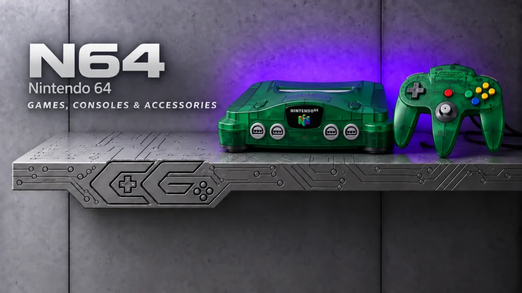 Nintendo 64 (N64) Games, Consoles & Accessories