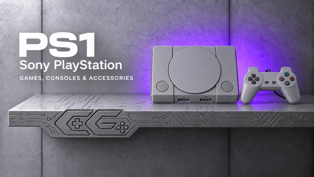 PlayStation 1 (PS1) Games, Consoles & Accessories